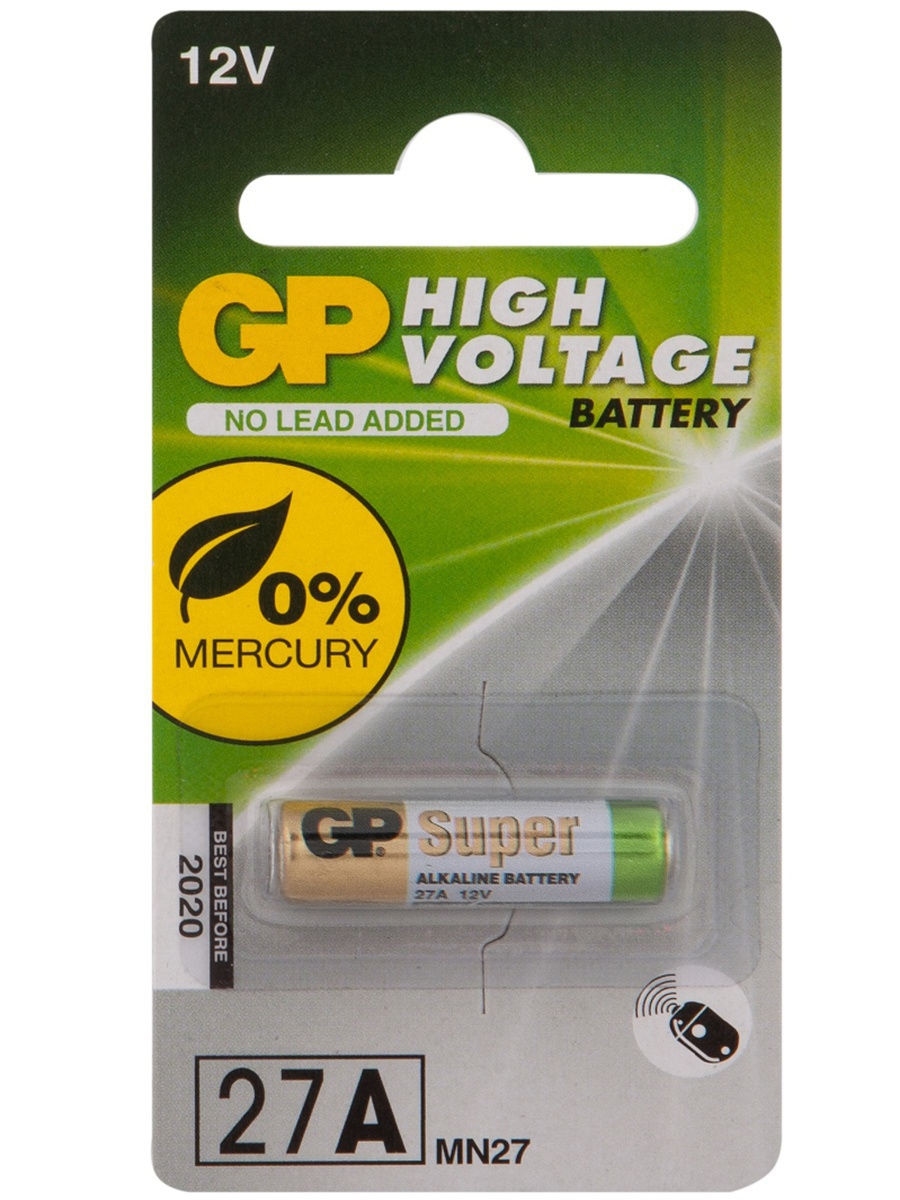 Элемент питания MN27 GP Super Alkaline 27A 1 шт.