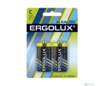Элемент питания LR14 Ergolux Alkaline BL-2 (2шт, 1.5В)