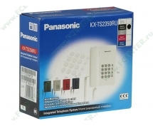 Телефон Panasonic KX-TS2350RUB