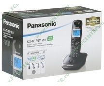 Телефон Panasonic KX-TG2511RUM DECT (серый металлик)