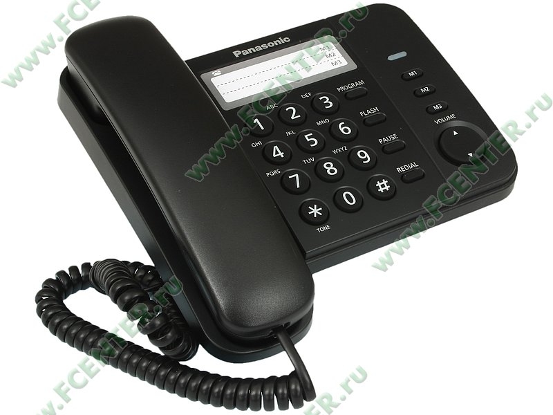 Телефон Panasonic KX-TS2352RUB