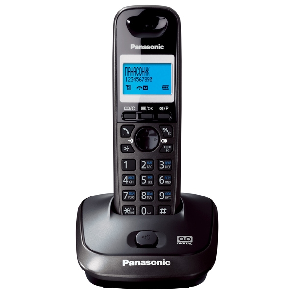 Телефон Panasonic KX-TG2521RUT DECT, АОН, автоответчик>