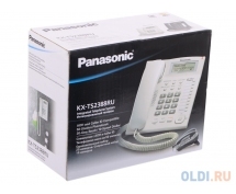 Телефон Panasonic KX-TS2388RUW, белый
