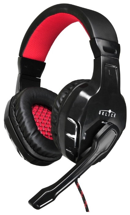 Гарнитура Oklick HS-L320G PHOENIX (стерео, 2 x  jack 3.5) (черная)
