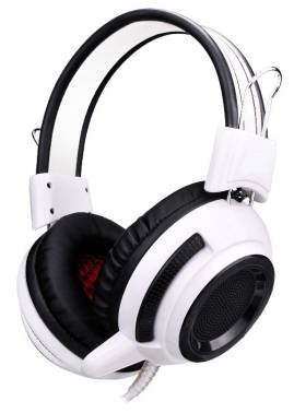 Гарнитура Oklick HS-G300 ARMAGEDDON (стерео, 2 x  jack 3.5) (бело-черная)