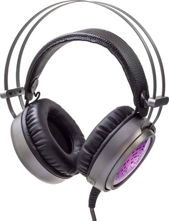 Гарнитура Oklick HS-L600G (стерео, USB, 2 x  jack 3.5) (черная)