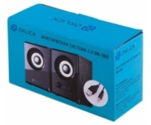 Колонки Oklick OK-160 <2.0, 2х3Вт RMS> (черные)