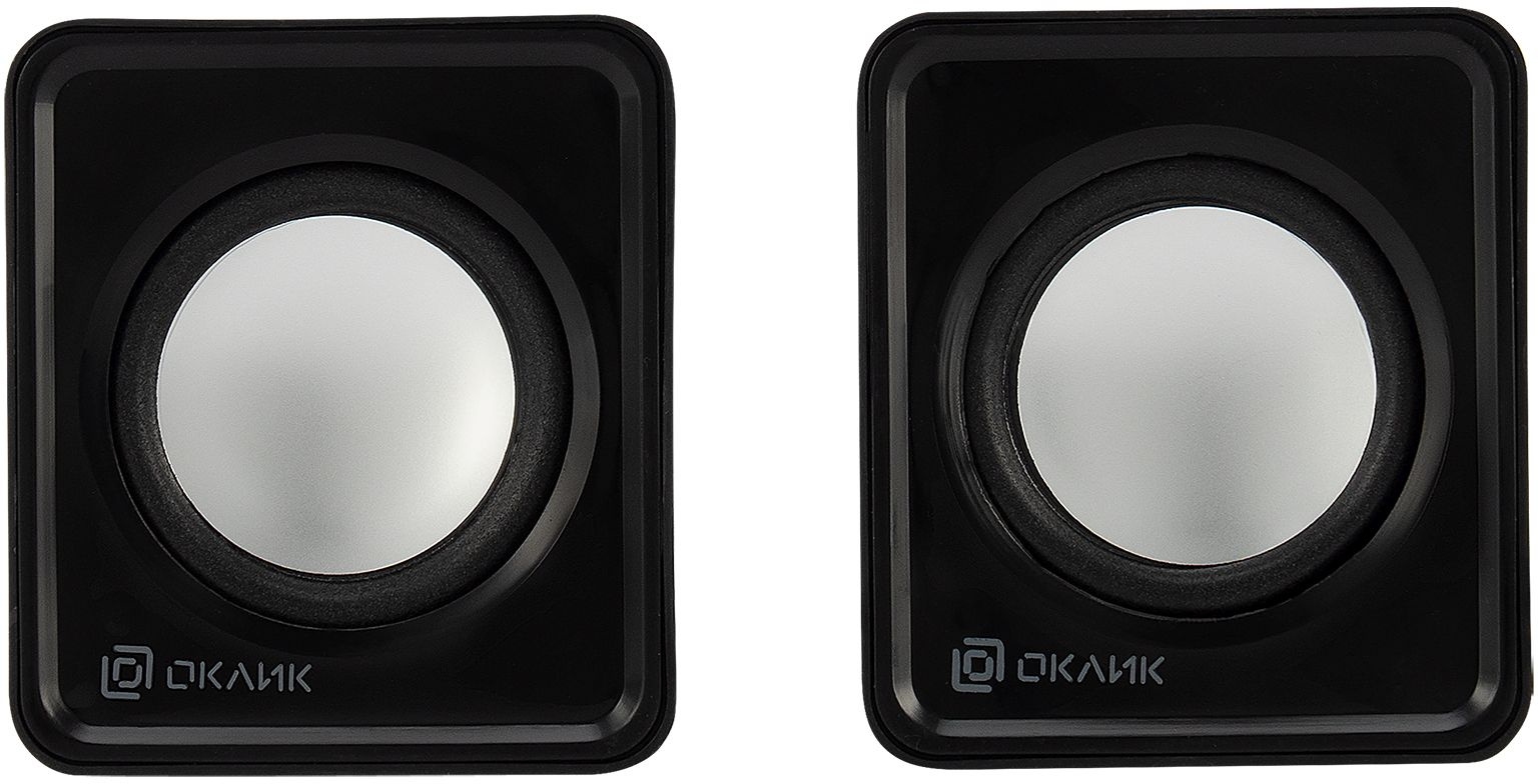 Колонки Oklick OK-331 <2.0, 2х3Вт RMS> (черные)