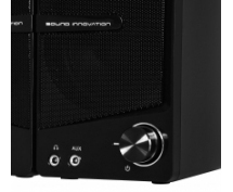 Колонки Oklick OK-126 <2.0, 2х3Вт RMS> (черные)