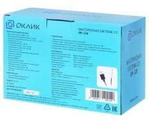 Колонки Oklick OK-126 <2.0, 2х3Вт RMS> (черные)