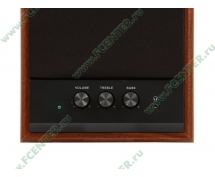 Колонки Sven SPS-702 (2.0, 2x 20Вт RMS) <дерево>