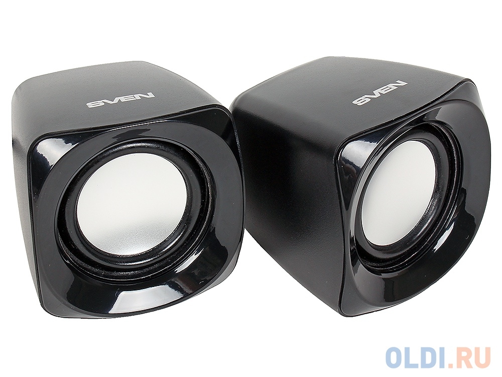Колонки Sven 120 <2.0, 2x2.5Вт RMS> (черные)