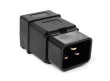 Штекер (папа) С-20 IEC-60320. 16А, 250волт (Lanmaster LAN-IEC-320-C20)