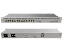 Маршрутизатор MikroTik RB1100AHx4 7.5 Гбит/с, 13x 1G Ethernet, 1х microSD, 802.3at