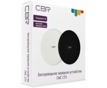 Зарядное устройство USB беспроводное CBR CWC 155 белый 10Вт