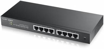 Коммутатор ZyXEL GS1900-8 8 портов 1Гбит/сек., управляемый