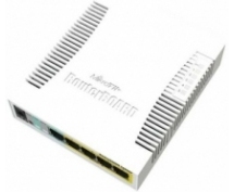 Коммутатор Mikrotik RB260GSP (CSS106-1G-4P-1S)