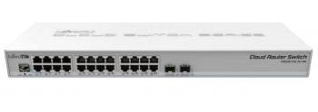 Коммутатор Mikrotik CRS326-24G-2S+RM