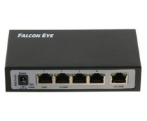 Коммутатор Falcon Eye FE-104POE-S (4*POE 10/100, 1*10/100)