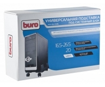 Подставка для системного блока Buro BU-CS3BL <пластик>