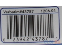 Диски CD-R 700MB Verbatim 52x (43787) <50шт, bulk, упаковка>