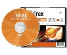 Диск DVD-R 4.7Gb Mirex 16x Slim