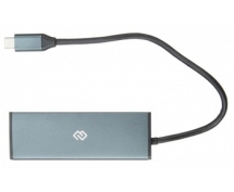 Разветвитель USB 3.0 Type-C Digma HUB-3U3.0С-UC-G (3xUSB3.0 + 1xType-C)