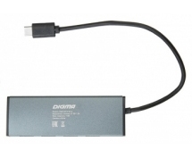 Разветвитель USB 3.0 Type-C Digma HUB-4U3.0-UC-G (4xUSB3.0)