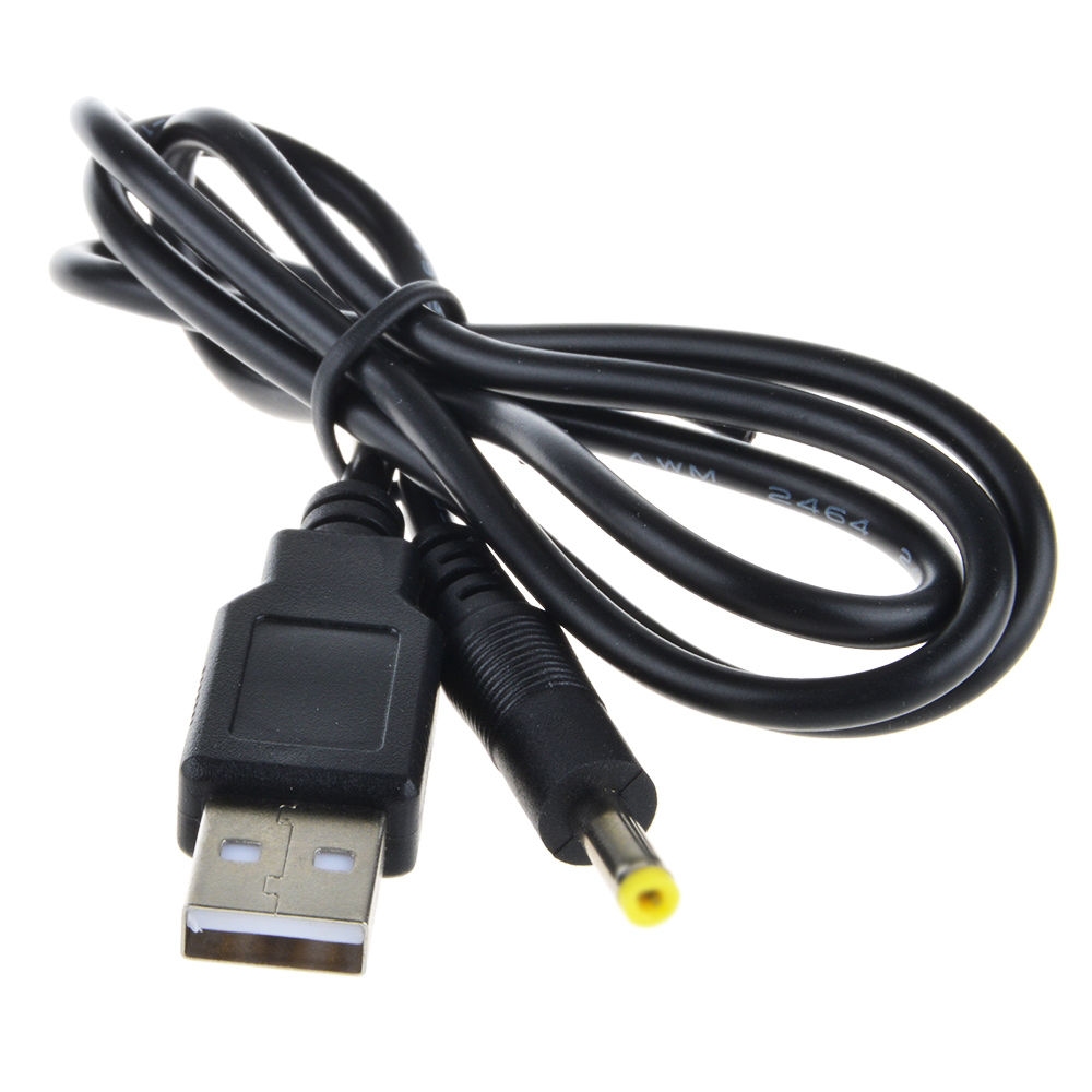 Кабель USB A на штекер 4,0мм х 1,7мм
