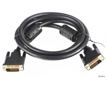 Кабель DVI-D(m) - DVI-D(m)  1.8м Vcom (VDV6300-1.8M) <Dual Link>