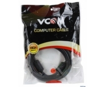 Кабель DVI-D(m) - DVI-D(m)  1.8м Vcom (VDV6300-1.8M) <Dual Link>