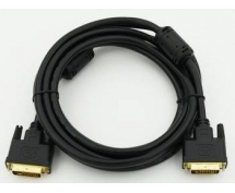Кабель DVI-D(m) - DVI-D(m)  3.0м Vcom (VDV6300-3M) <Dual Link>