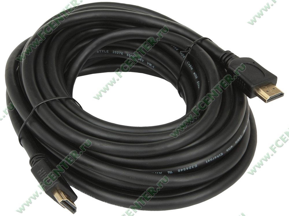 Кабель HDMI(m) - HDMI(m)  7.5м Gembird Cablexpert (CC-HDMI4-7.5M) v2.0 (черный)