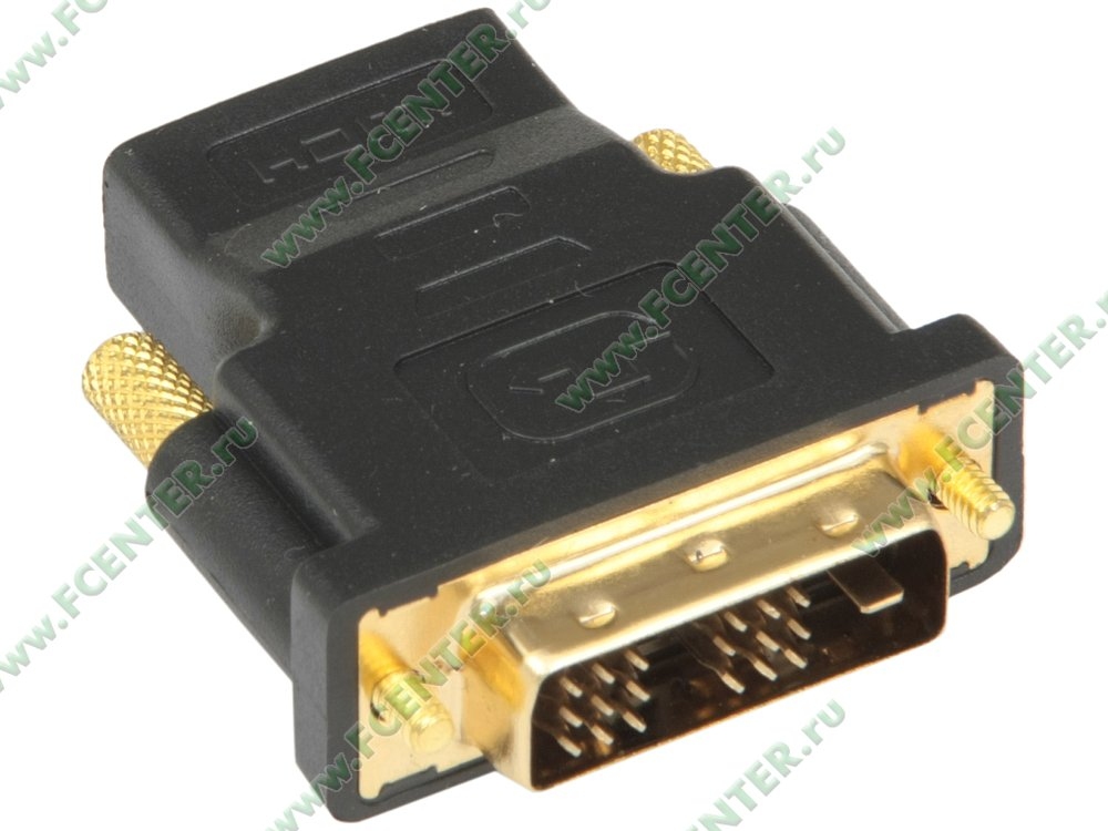 Переходник HDMI(f) - DVI-D(m) Gembird Cablexpert (A-HDMI-DVI-2)