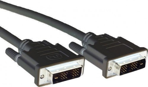 Кабель DVI-D(m) - DVI-D(m)  3.0м Gembird Cablexpert (CC-DVI2-10) <Dual Link> (белый)
