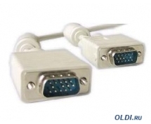 Кабель D-Sub(m) - D-Sub(m) 15.0м Gembird Cablexpert (СС-PPVGA-15M) Premium (белый)