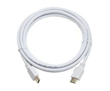 Кабель HDMI(m) - HDMI(m)  1.8м Gembird Cablexpert (CC-HDMI4-W-6) v2.0 (белый)