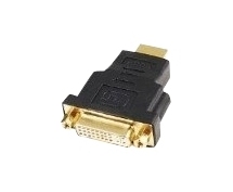 Переходник HDMI(m) - DVI-D(f) Gembird Cablexpert (A-HDMI-DVI-3)