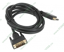 Кабель DP(m) - DVI(m)  1.8м Gembird Cablexpert (CC-DPM-DVIM-1.8M) (черный)