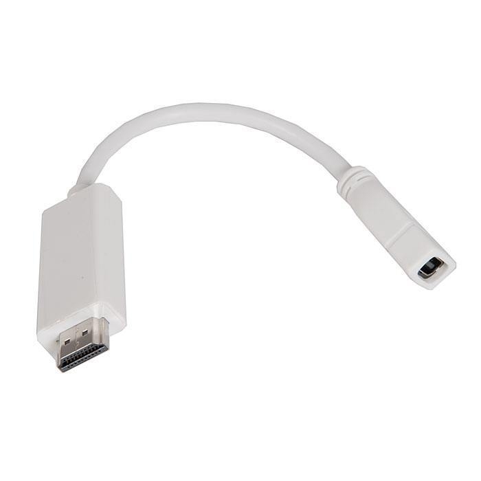 Переходник mini-DP(f) - HDMI(m) Gembird Cablexpert (A-MDPF-HDMIM-001-W) (белый)