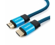 Кабель HDMI(m) - HDMI(m)  1.8м Gembird Cablexpert Gold (CC-G-HDMI01-1.8M) v1.4 (синий)