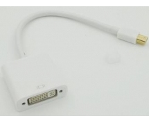 Переходник mini-DP(m) - DVI(f) (белый)