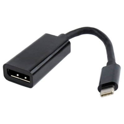 Переходник USB 3.1 Type-C(m) -> DP(f) Gembird Cablexpert (A-CM-DPF-01)