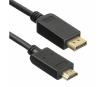 Кабель DP(m) -> HDMI(m)  5.0м Buro (bhp dpp_hdmi-5) 5м