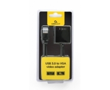 Переходник USB 3.0 A(m) -> D-Sub(f) Cablexpert (AB-U3M-VGAF-01) черный