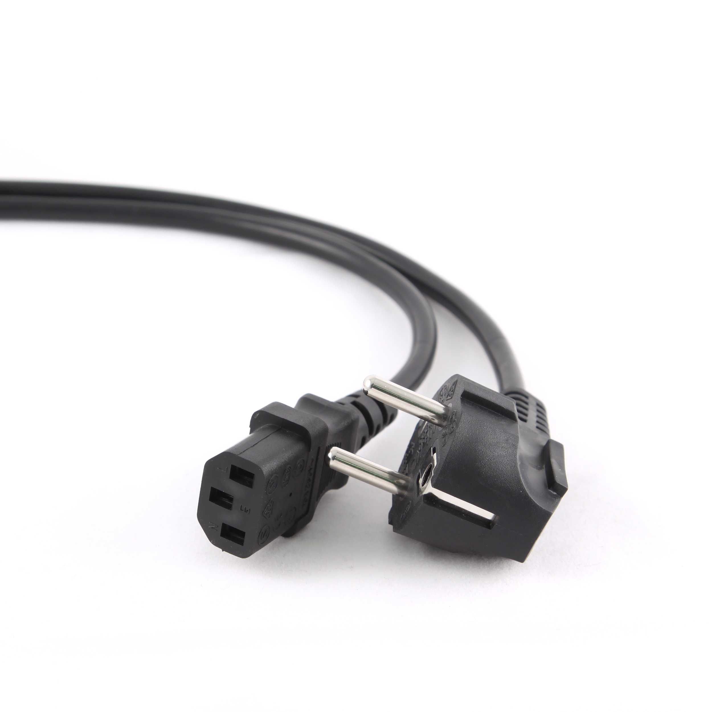 Кабель питания  1.8м Cablexpert VDE 0.75мм (PC-186-VDE) (черный)