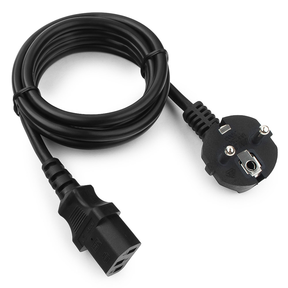Кабель питания  1.8м Cablexpert 1мм (PC-186-1-1.8M) (черный)