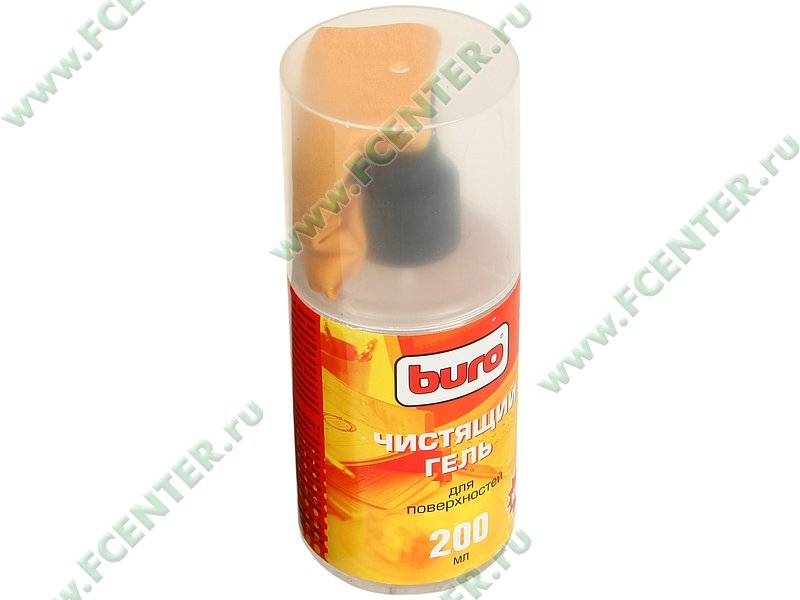 Чистящий комплект BURO BU-Gsurface (гель + микрофибра)