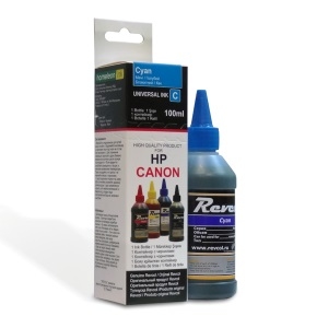 Чернила Canon/HP/Lexmark Revcol универсальные <голубые, DYE> 100мл.