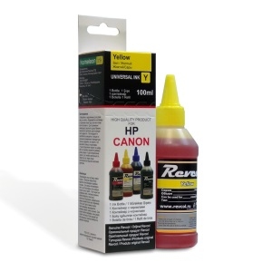 Чернила Canon/HP/Lexmark Revcol универсальные <желтые, DYE> 100мл.